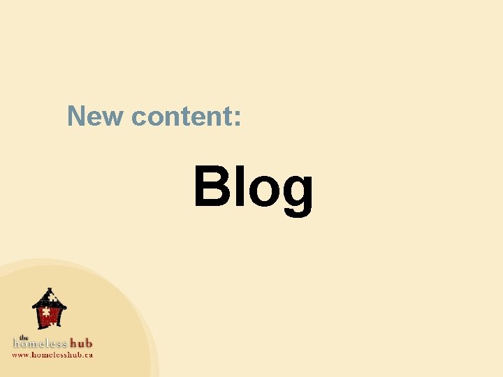 New content: Blog 