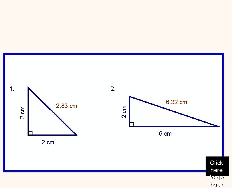2. 2 cm 2. 83 cm 2 cm 1. 6. 32 cm 6 cm