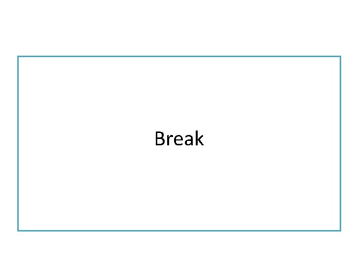 Break 