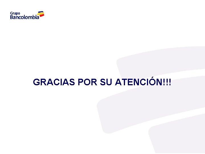 GRACIAS POR SU ATENCIÓN!!! 
