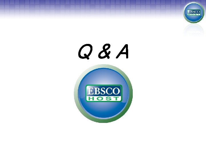 Q&A 