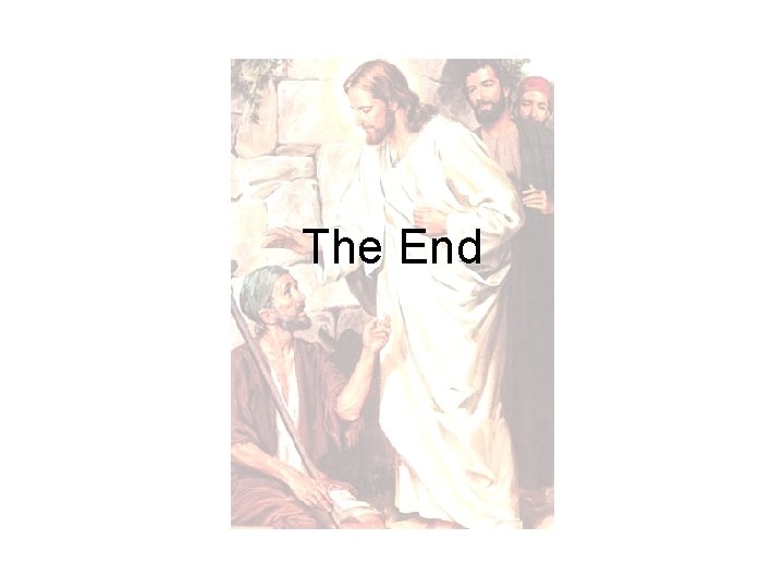 The End 