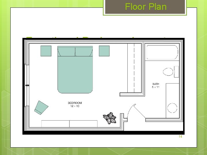 Floor Plan Functional Bedroom Layout 14 