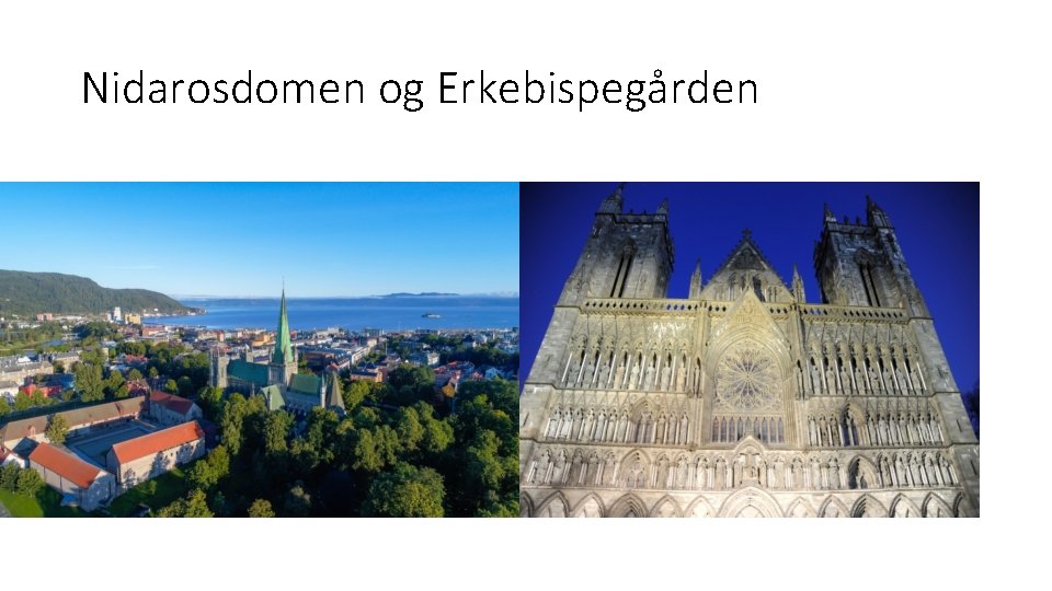 Nidarosdomen og Erkebispegården 