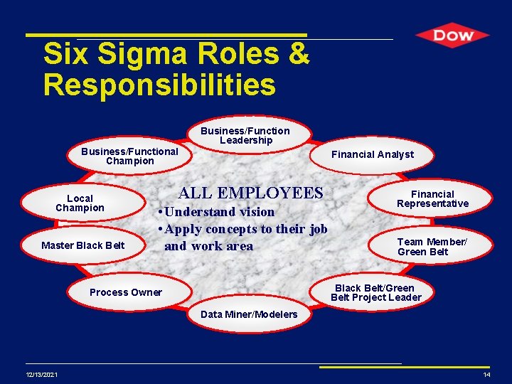 Six Sigma Roles & Responsibilities Business/Function Leadership Business/Functional Champion Local Champion Master Black Belt Six Sigma Roles & Responsibilities Business/Function Leadership Business/Functional Champion Local Champion Master Black Belt