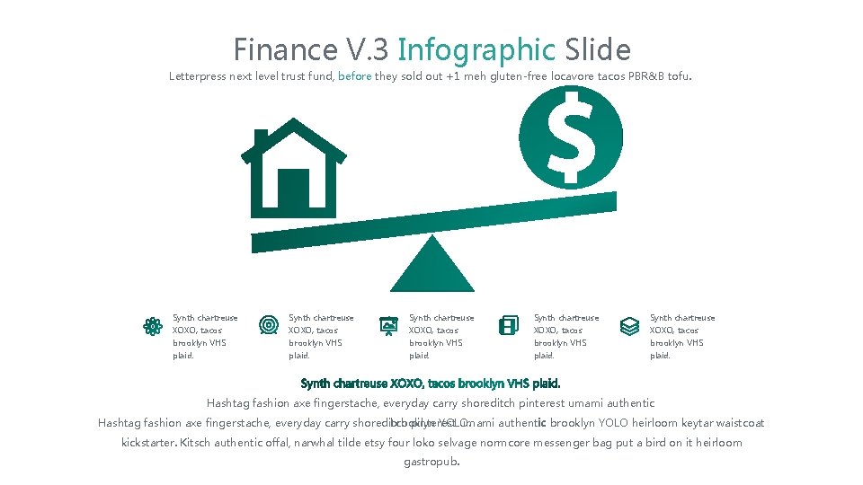 Finance V. 3 Infographic Slide Letterpress next level trust fund, before they sold out