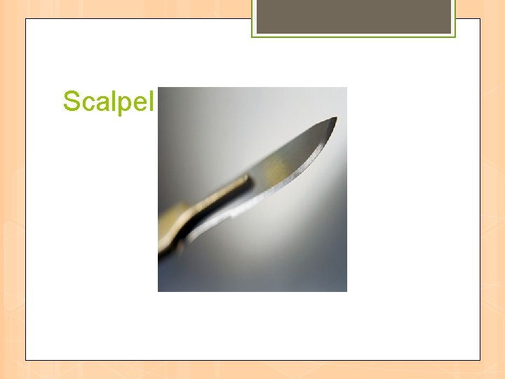 Scalpel 