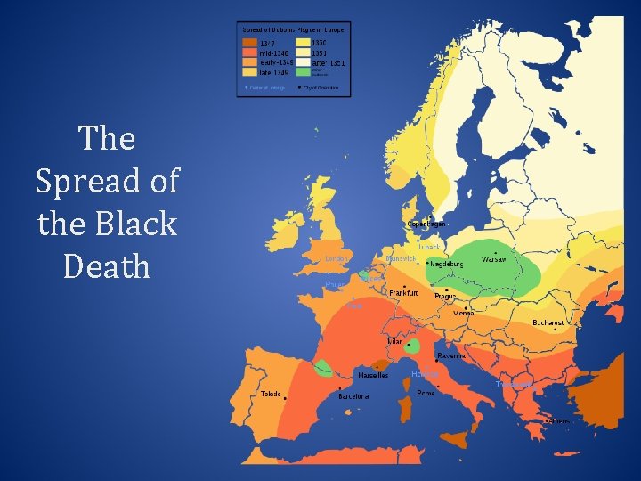 The Spread of the Black Death 