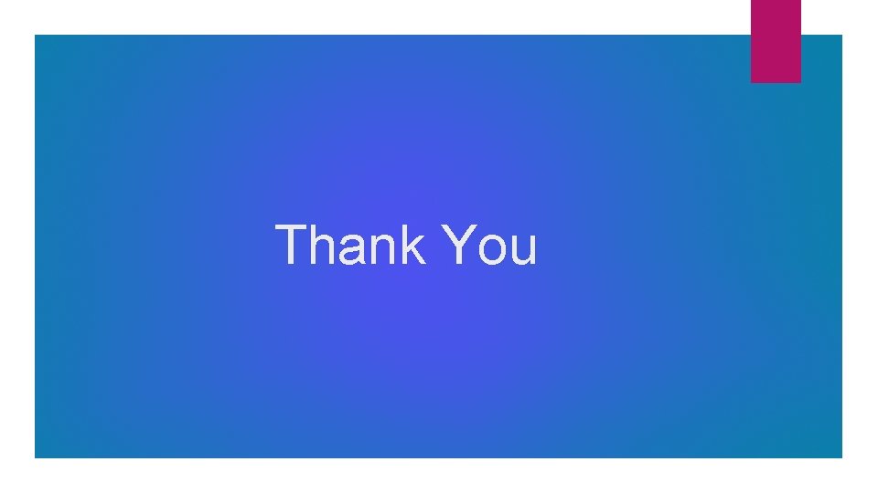 Thank You Thank You