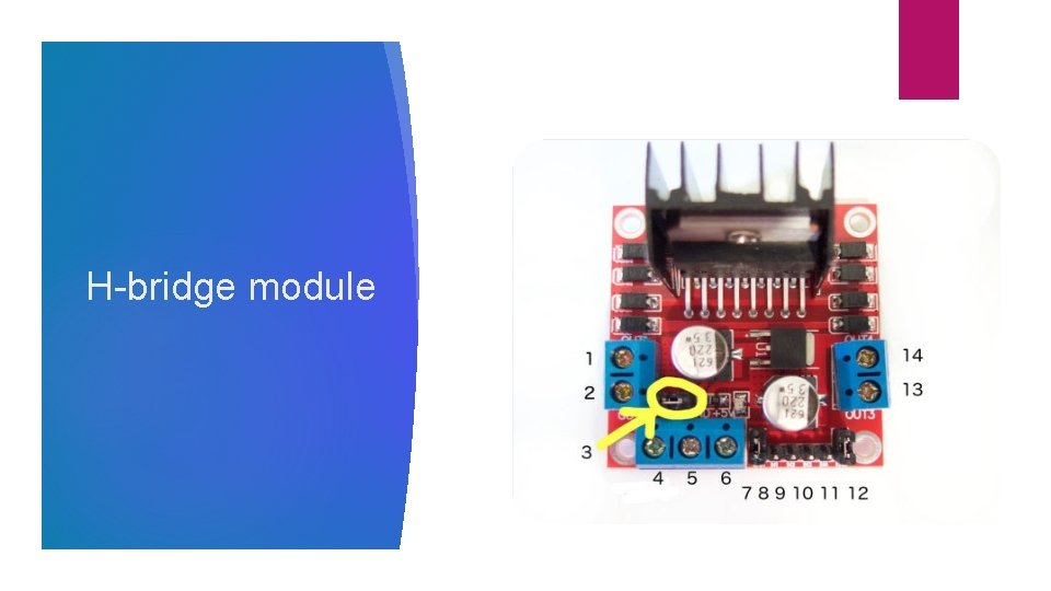 H-bridge module H-bridge module