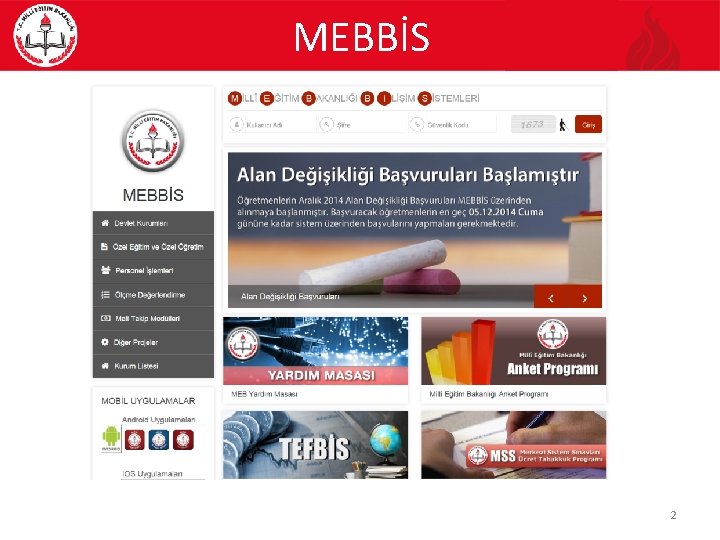 MEBBİS 2 