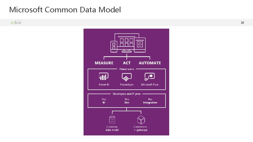 Microsoft Common Data Model 19 