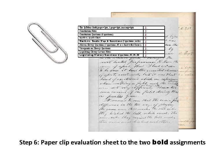 The Syllabus (both pages=5 pts, 1 page=3 pts, missing=0 pts Constitution Notes Constitution Questions