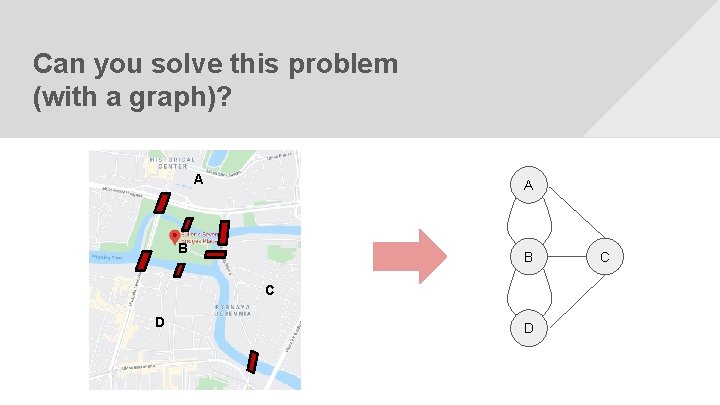 Can you solve this problem (with a graph)? A A B B C D