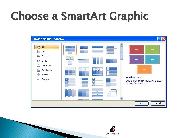 Choose a Smart. Art Graphic 