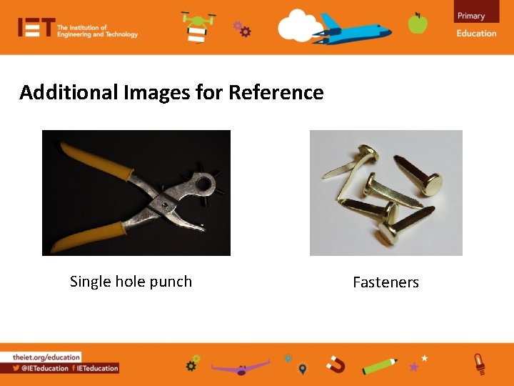 Additional Images for Reference Single hole punch Fasteners 