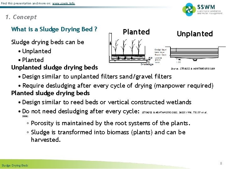 Find this presentation and more on: www. sswm. info. 1. Concept What is a