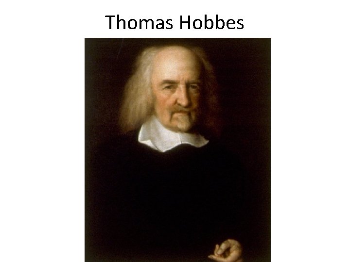 Thomas Hobbes 