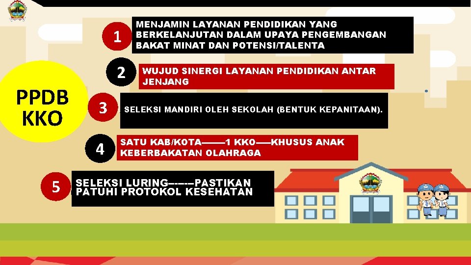 MENJAMIN LAYANAN PENDIDIKAN YANG BERKELANJUTAN DALAM UPAYA PENGEMBANGAN BAKAT MINAT DAN POTENSI/TALENTA 1 PPDB