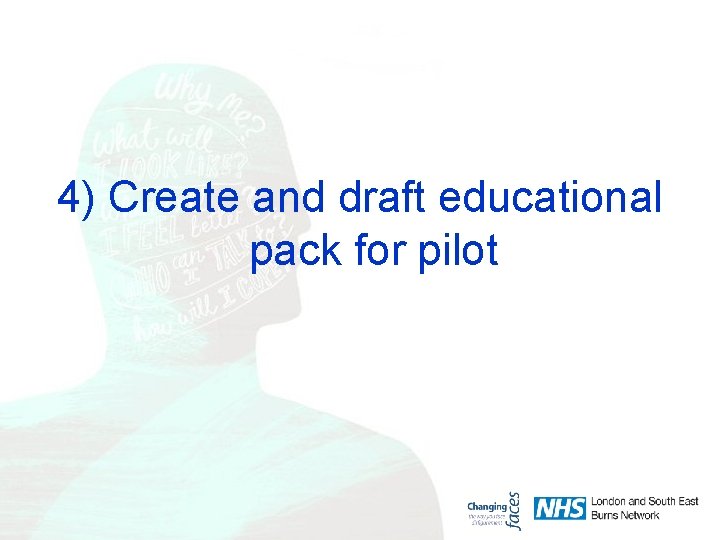 4) Create and draft educational pack for pilot 