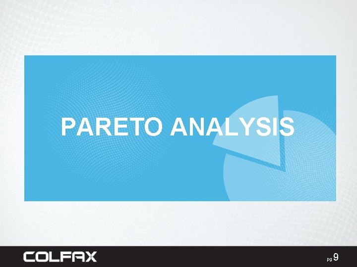 PARETO ANALYSIS pg 9 