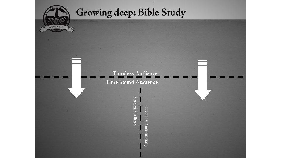 Ancient Audience Contemporary Audience Timeless Audience Time bound Audience 