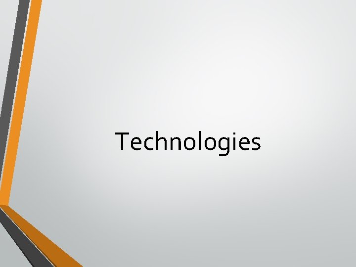 Technologies 