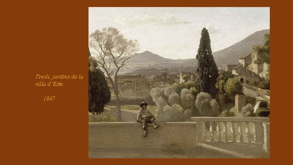 Tivoli, jardins de la villa d’Este 1847 