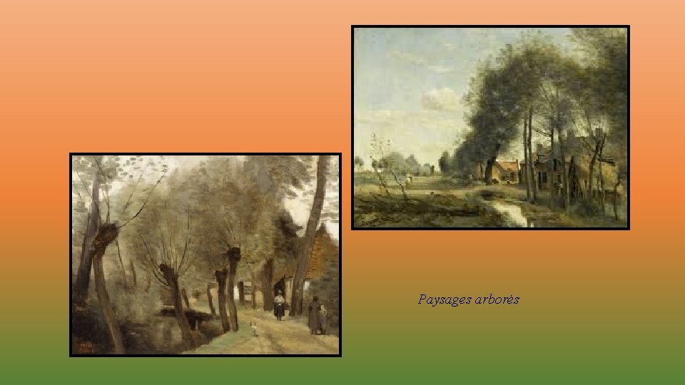 Paysages arborés 