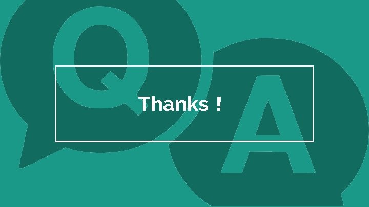 Thanks！ 