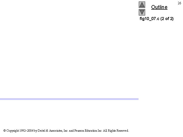 Outline fig 10_07. c (2 of 2) Enter an unsigned integer: 65000 = 00000000