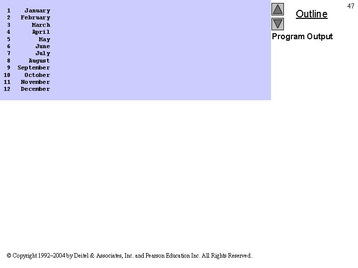 1 2 3 4 5 6 7 8 9 10 11 12 January February