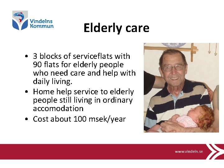 Elderly care • 3 blocks of serviceflats with 90 flats for elderly people who