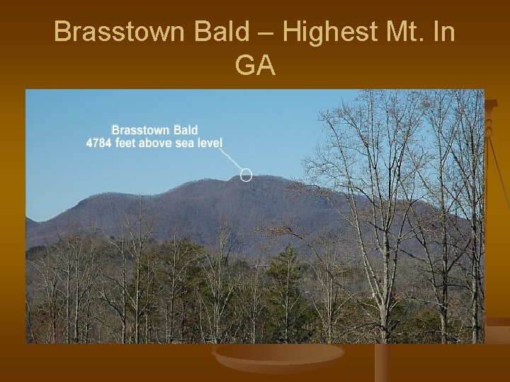 Brasstown Bald – Highest Mt. In GA 