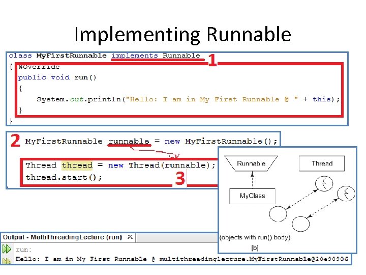 Implementing Runnable 