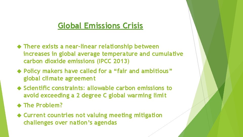 Measuring a Fair and Ambitious Climate Agreement Using
