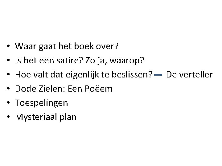  • • • Waar gaat het boek over? Is het een satire? Zo