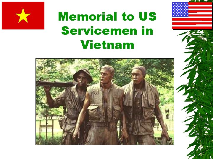 Memorial to US Servicemen in Vietnam 