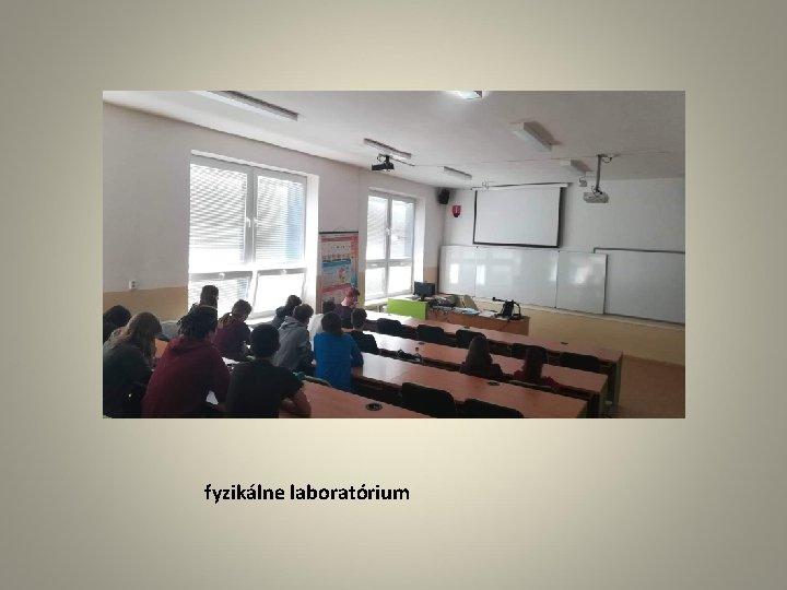 fyzikálne laboratórium 