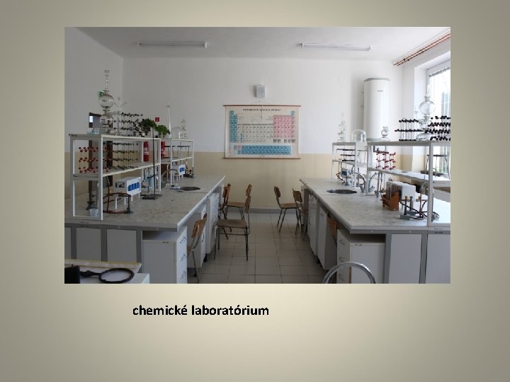 chemické laboratórium 