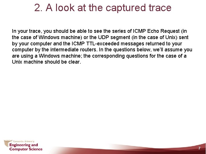 2. A look at the captured trace In your trace, you should be able