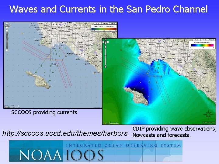 Waves and Currents in the San Pedro Channel SCCOOS providing currents http: //sccoos. ucsd.