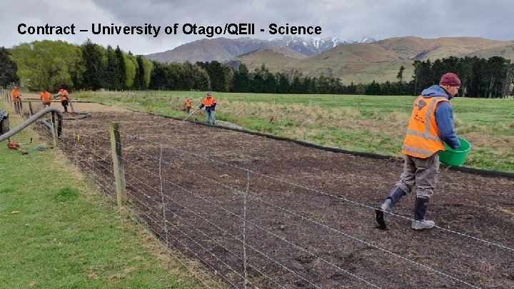 Contract – University of Otago/QEII - Science 