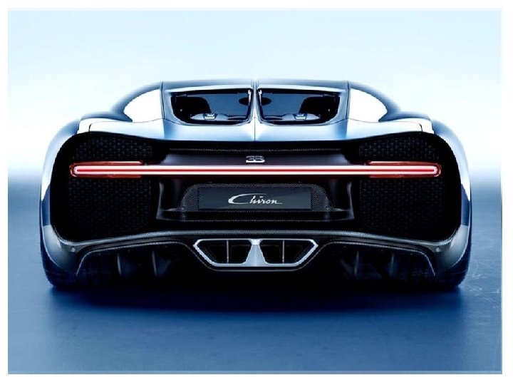 Dernière née, la Bugatti Chiron 