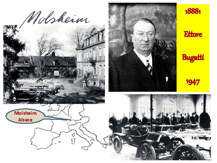 18881 Ettore Bugatti 1947 Molsheim Alsace 