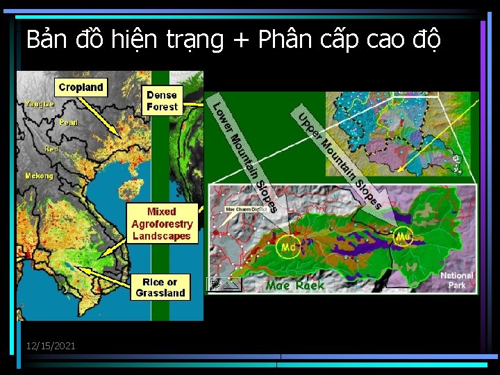 Bản đồ hiện trạng + Phân cấp cao độ 12/15/2021 