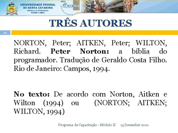 TRÊS AUTORES 11 NORTON, Peter; AITKEN, Peter; WILTON, Richard. Peter Norton: a bíblia do