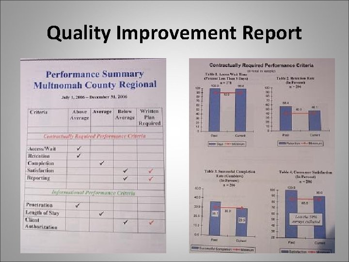 Quality Improvement Report 