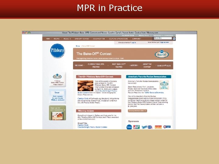 MPR in Practice 