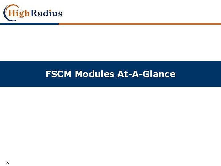 FSCM Modules At-A-Glance 3 